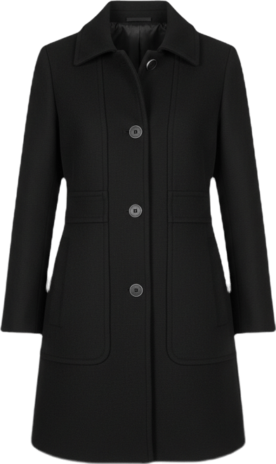 Women's Emmeline Wool Blend Slim Coat