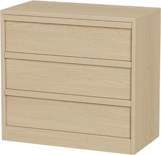 Dresser for Bedroom, Tall Nightstand Chest of Drawers with Large Storage, Small Modern Bedside End Table for Living Room, Nursery.