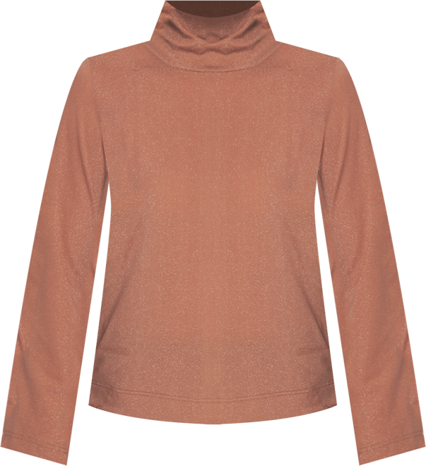 Women's Knit Turtleneck Top Solid