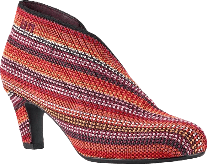 Women's Leather Fold Mid Boots