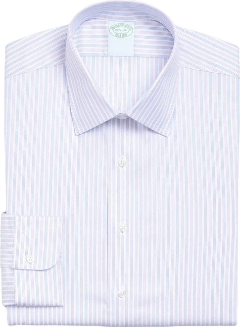Brooks Brothers Explorer Collection Non-Iron Twill Ainsley Collar