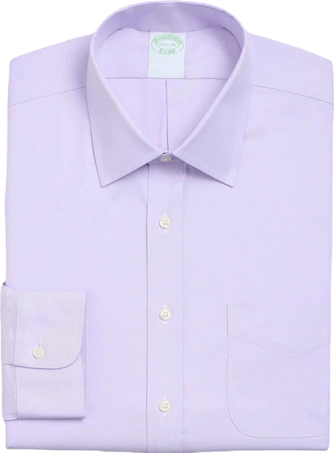 Brooks Brothers Explorer Collection Non-Iron Twill Ainsley Collar