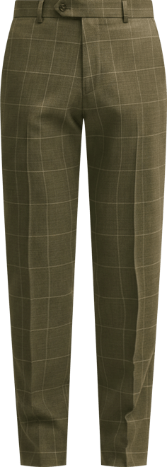 Brooks Brothers Explorer Collection Slim Fit Wool Windowpane Suit
