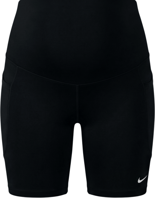 Nike (M) One Mallas cortas de talle alto con bolsillos de 20 cm Dri-FIT (Maternity) - Mujer