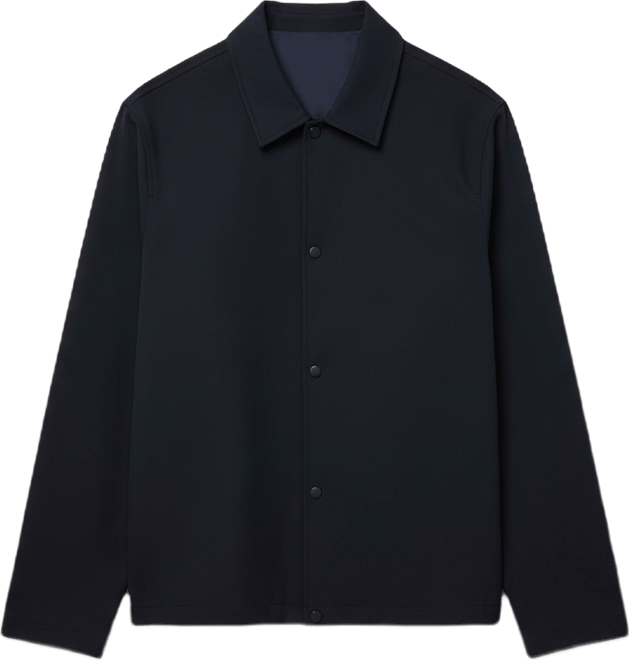 Men's Relaxed Solid-Color Coach's Jacket, Macy's Exclusive