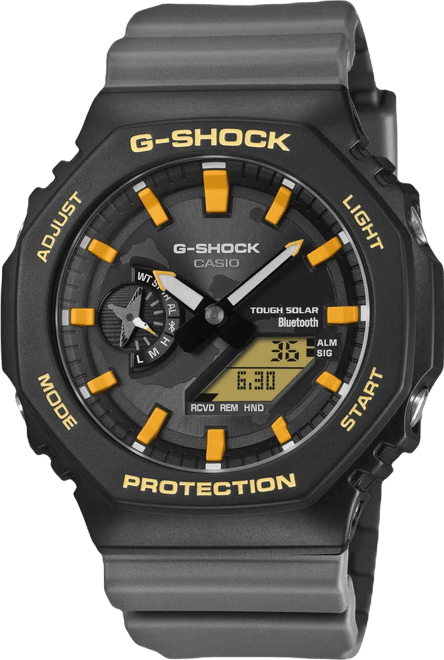 Men's Japanese Quartz Black Resin Charles Darwin Foundation Limited Edition Watch 45.4mm