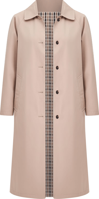 Women's Single-Breasted Raincoat