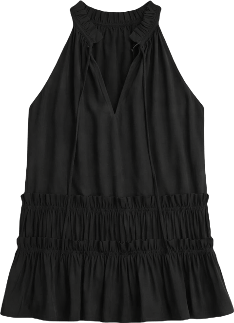 Women's Sleeveless Pull-On Woven Top