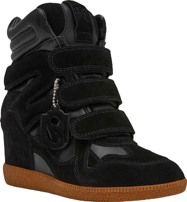 Women's Mavis High-Top Lace-Up Wedge Sneakers