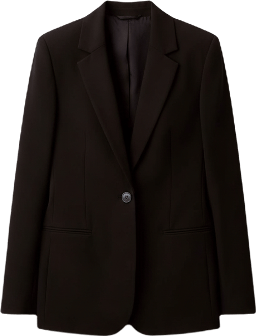 Women's Notch Lapel Cinched Blazer