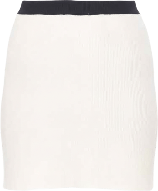 Women's Justina Rubbed Knit Mini Flared Skirt