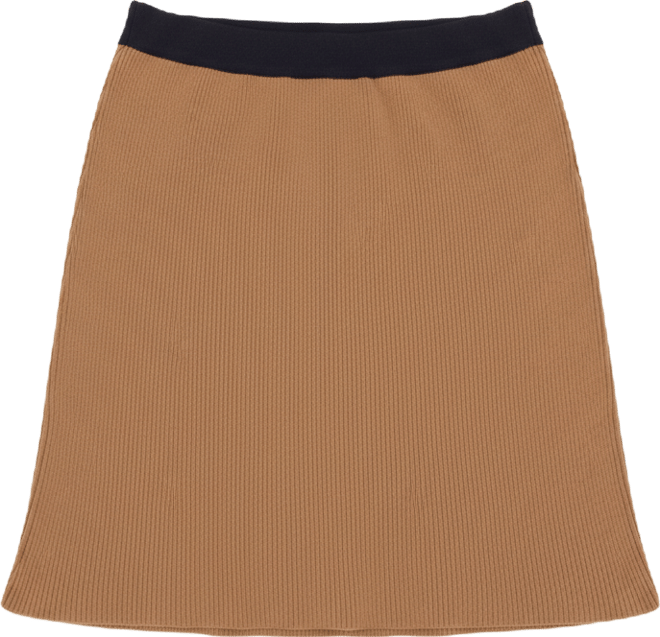 Women's Justina Rubbed Knit Mini Flared Skirt