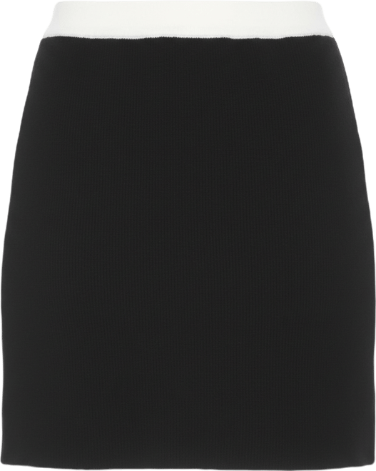 Women's Justina Rubbed Knit Mini Flared Skirt