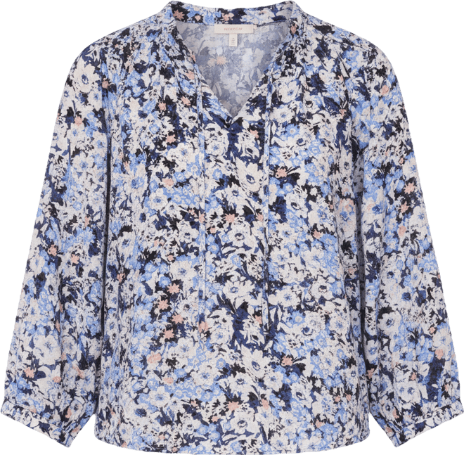 Women's Raglan Peasant V-Neck Blouse