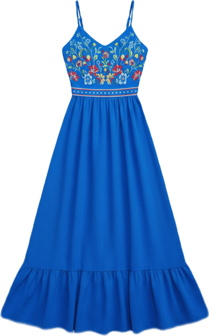 Women's All Aboard Floral Maxi Beach Dress