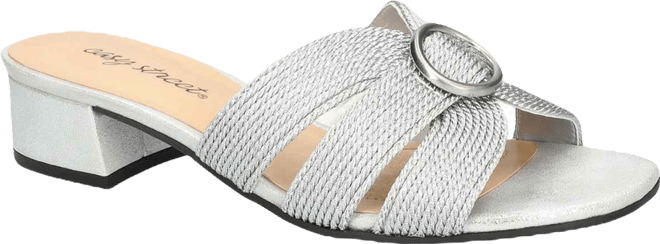 Women's Onyx Block Heel Slide Sandals