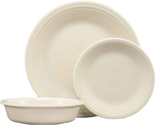 Classic Rim 3-Piece Place Setting, Service for 1