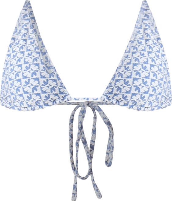 Women's Hazy Dazy Built Up Triangle Bra Top