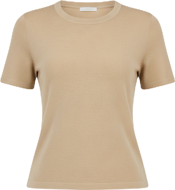 Women's Merino Wool Short-Sleeve Sweater