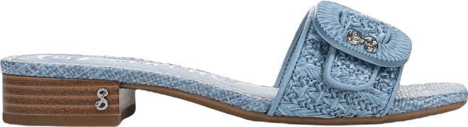 Women's Kandie Low Block Heel Slides Sandals