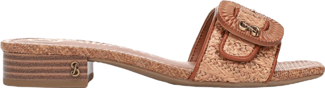 Women's Kandie Low Block Heel Slides Sandals