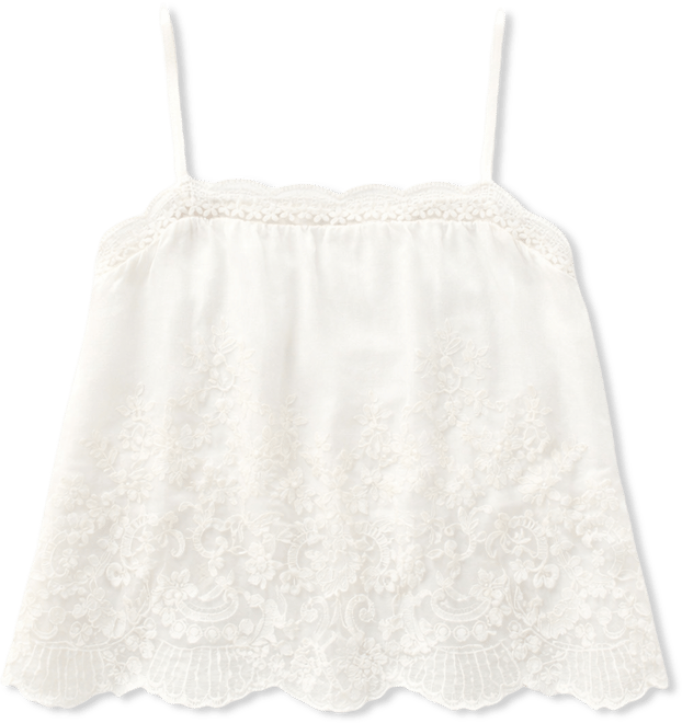 Women's Embroidered Lace Tank Top, Macy's Exclusive