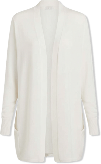 Women's Open-Front Rib Pocket Cardigan