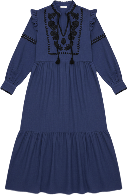 Women's Lulu Embroidered Maxi Dress