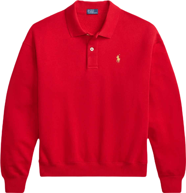 Women's Johnny Collar Fleece Sweatshirt