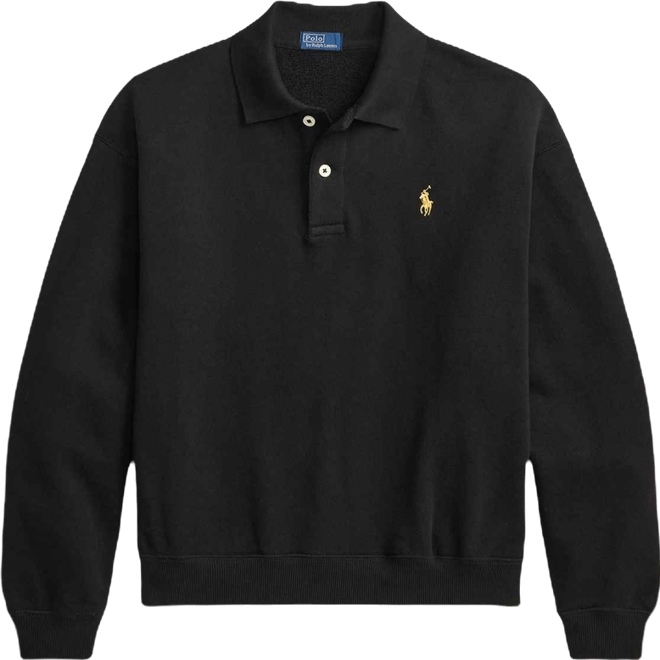 Women's Johnny Collar Fleece Sweatshirt