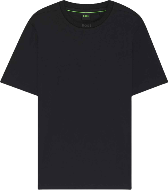 Boss by  Men's Contrast Stripe Cotton T-Shirt