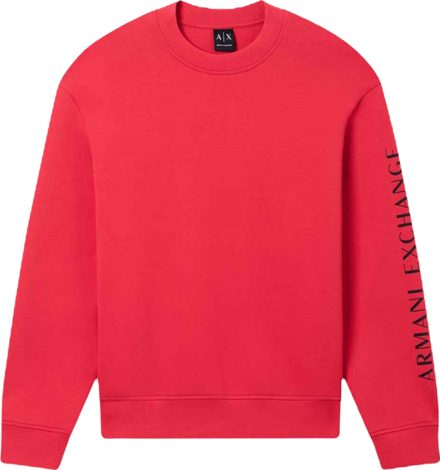 Men's Lunar New Year Back Graphic Crew Neck Sweatshirt