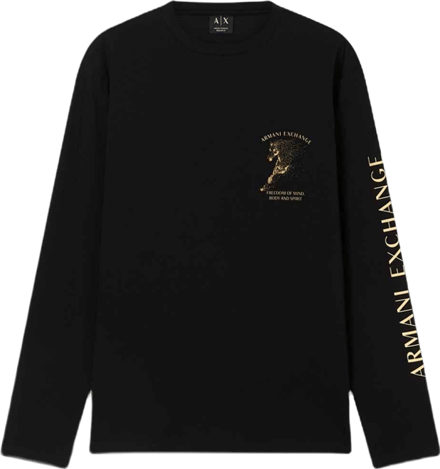 Men's Lunar New Year Back Graphic Crew Neck Sweatshirt