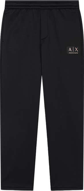 Men's Black and Gold Sweatpants