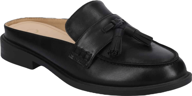 Women's Azura Tassel Round Toe Comfort Mule Loafer