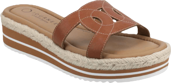 Women's Rosalinda Slip On Open Toe Espadrille Sandals