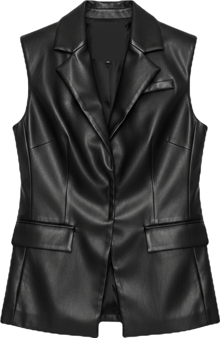 Women's Sleeveless Structured Vest, Macy's Exclusive