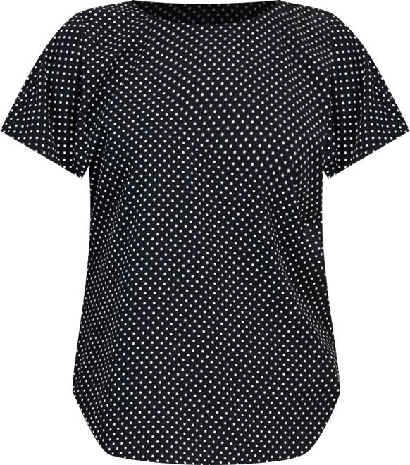 Petite Bateau Neck Short-Sleeve Top