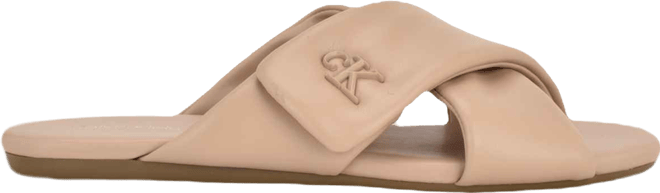 Women's Renley Criss-Cross Slip-On Flat Sandals