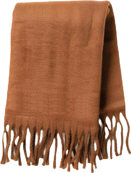 Women's Oversized Fringe Scarf