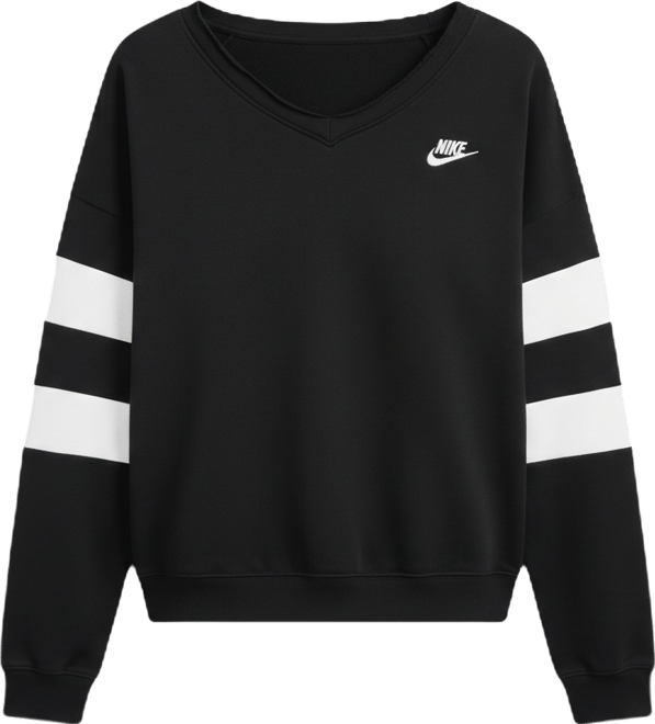 Sportswear Women's Club Fleece Oversized V-Neck Sweatshirt