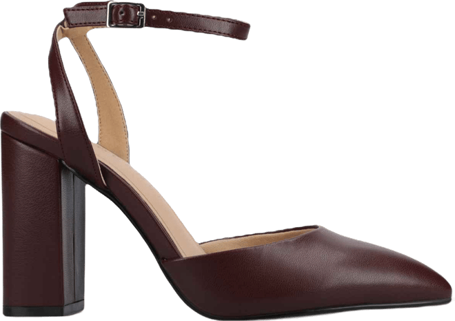 Women's Tyyra Ankle Strap Block Heel Pumps