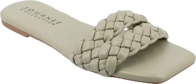 Women's Sawyerr Braided Single Band Flat Sandals