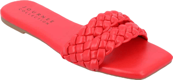 Women's Sawyerr Braided Single Band Flat Sandals