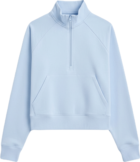 Women's Solid Fleece Quarter-Zip Sweatshirt, Macy's Exclusive