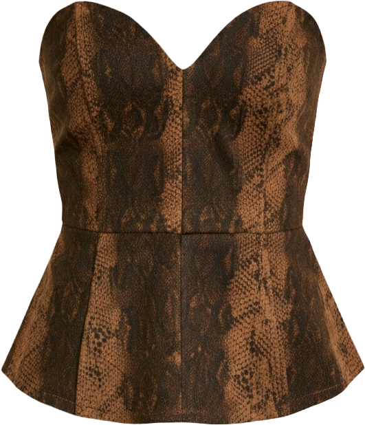 Women's Peplum Sleeveless Top