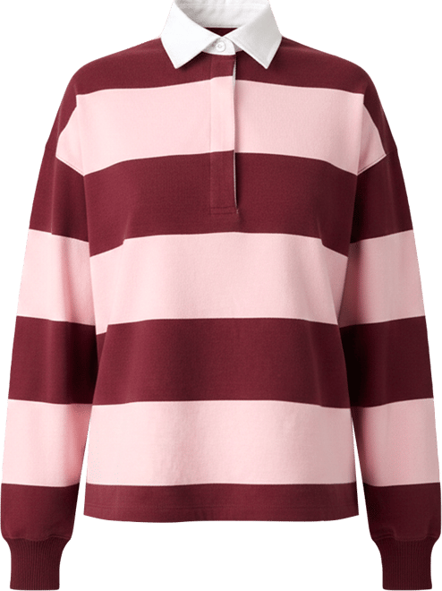 Juniors' Rugby Long-Sleeve Collared Top
