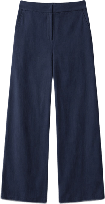 Women's High-Waist Wide-Leg Trousers