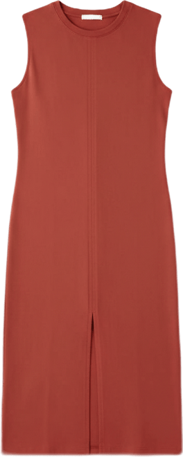 Women's Sleeveless Crewneck Tank Dress