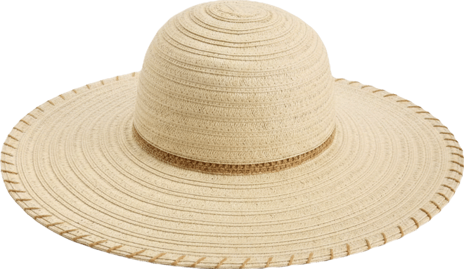 Textured Stripe Floppy Hat, Macy's Exclusive
